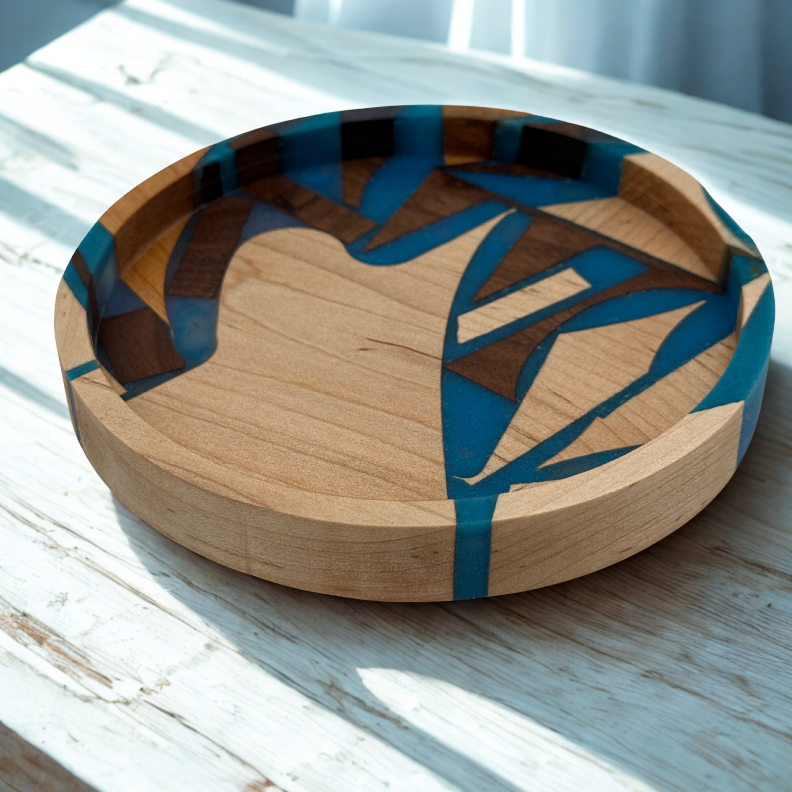 Mosaic Collection: Turquoise - NW Timber Studio