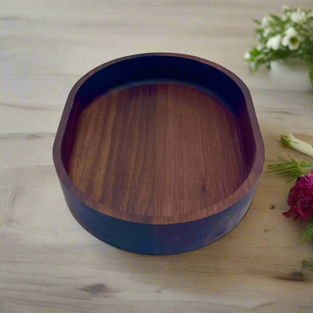 Black Walnut Bowl Oval - NW Timber Studio