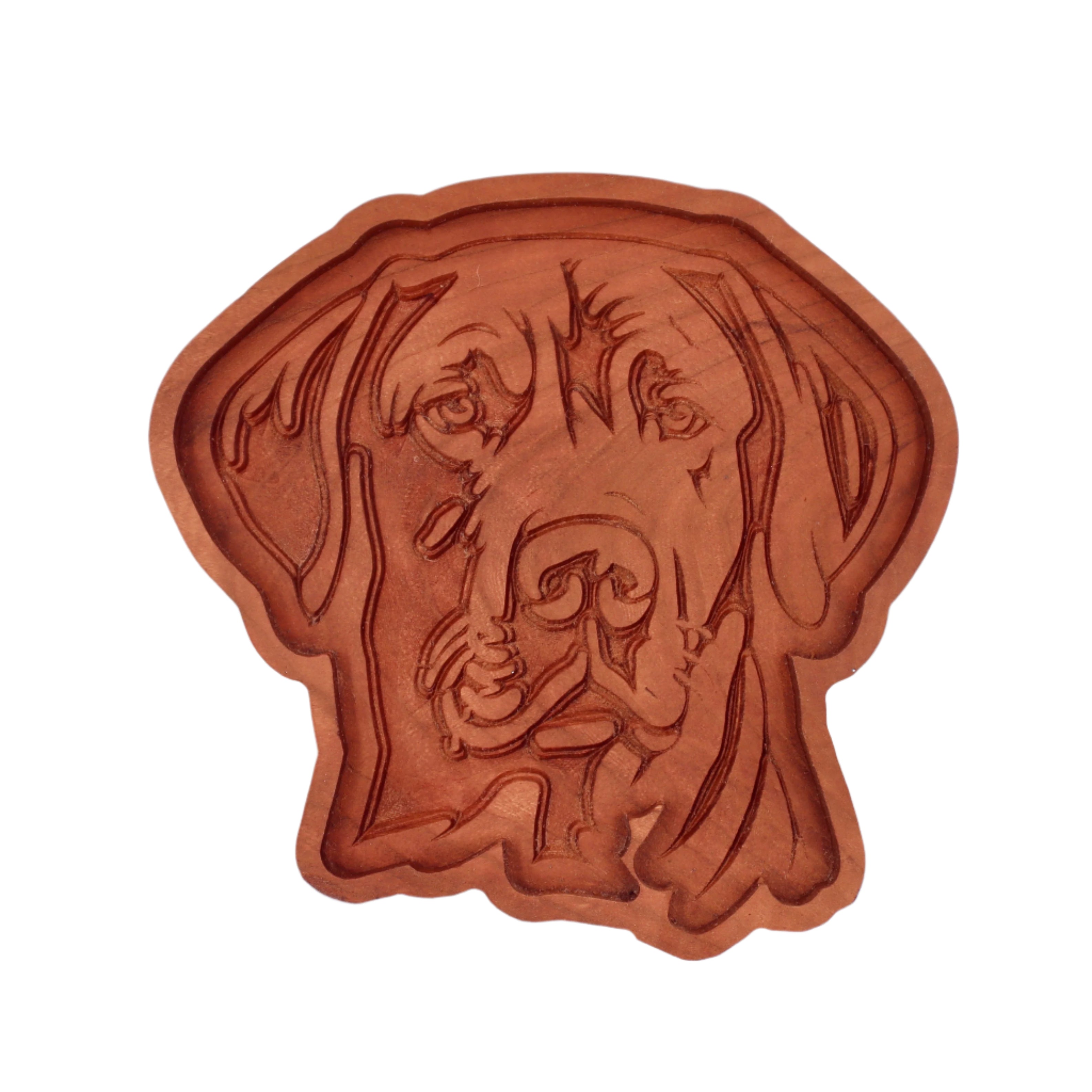 Black Lab Catch-All Tray Red Oak