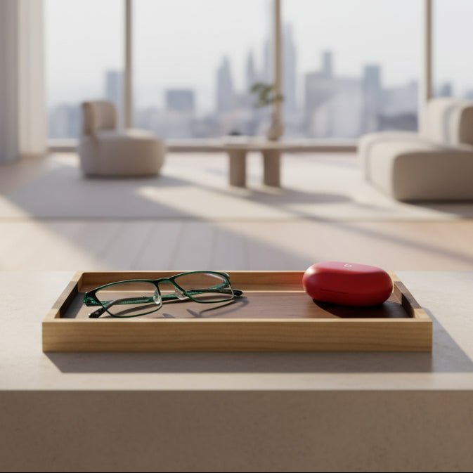 Black Walnut and Maple Everything Tray - NW Timber Studio
