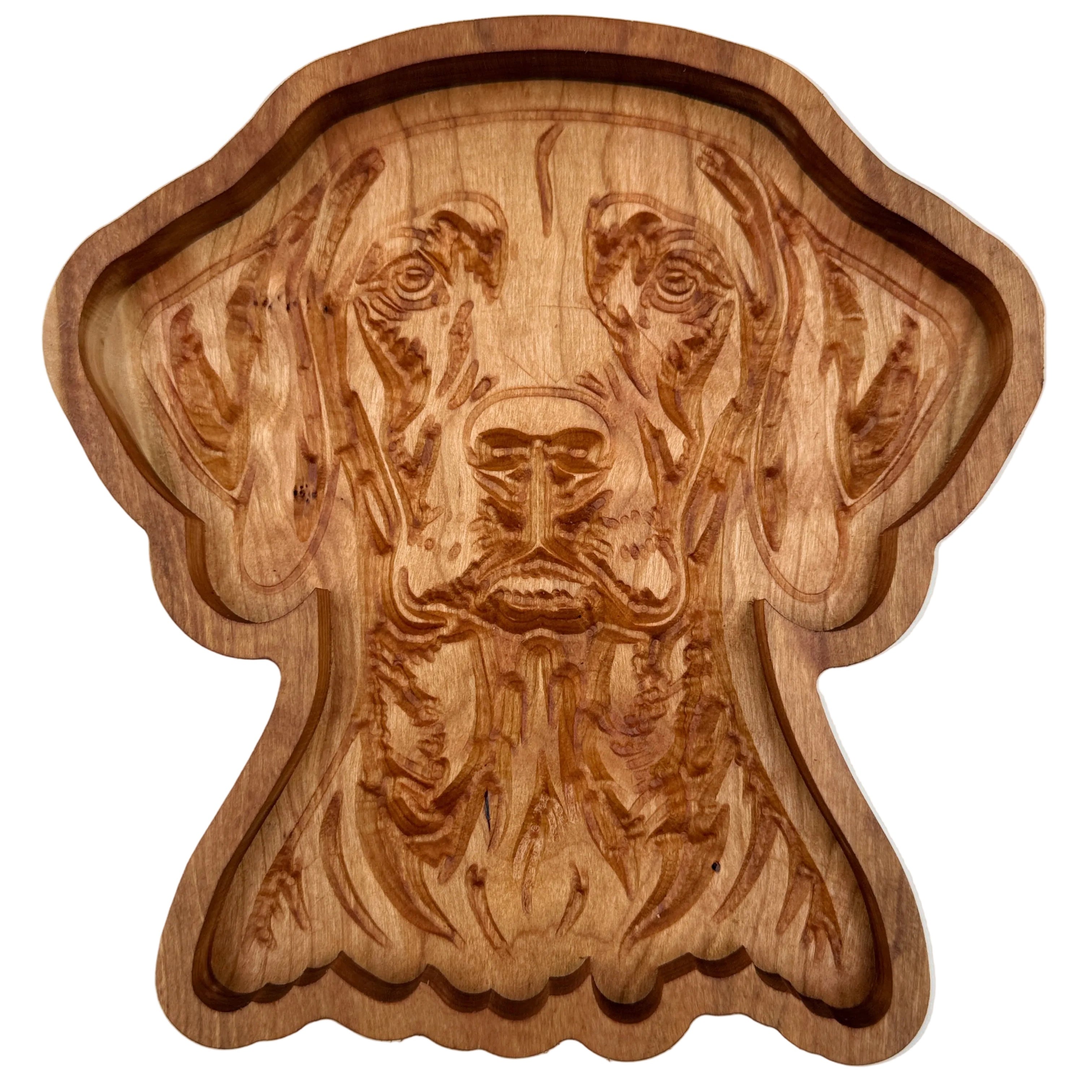 Vizsla Catch-All Tray Cherry Wood II - NW Timber Studio