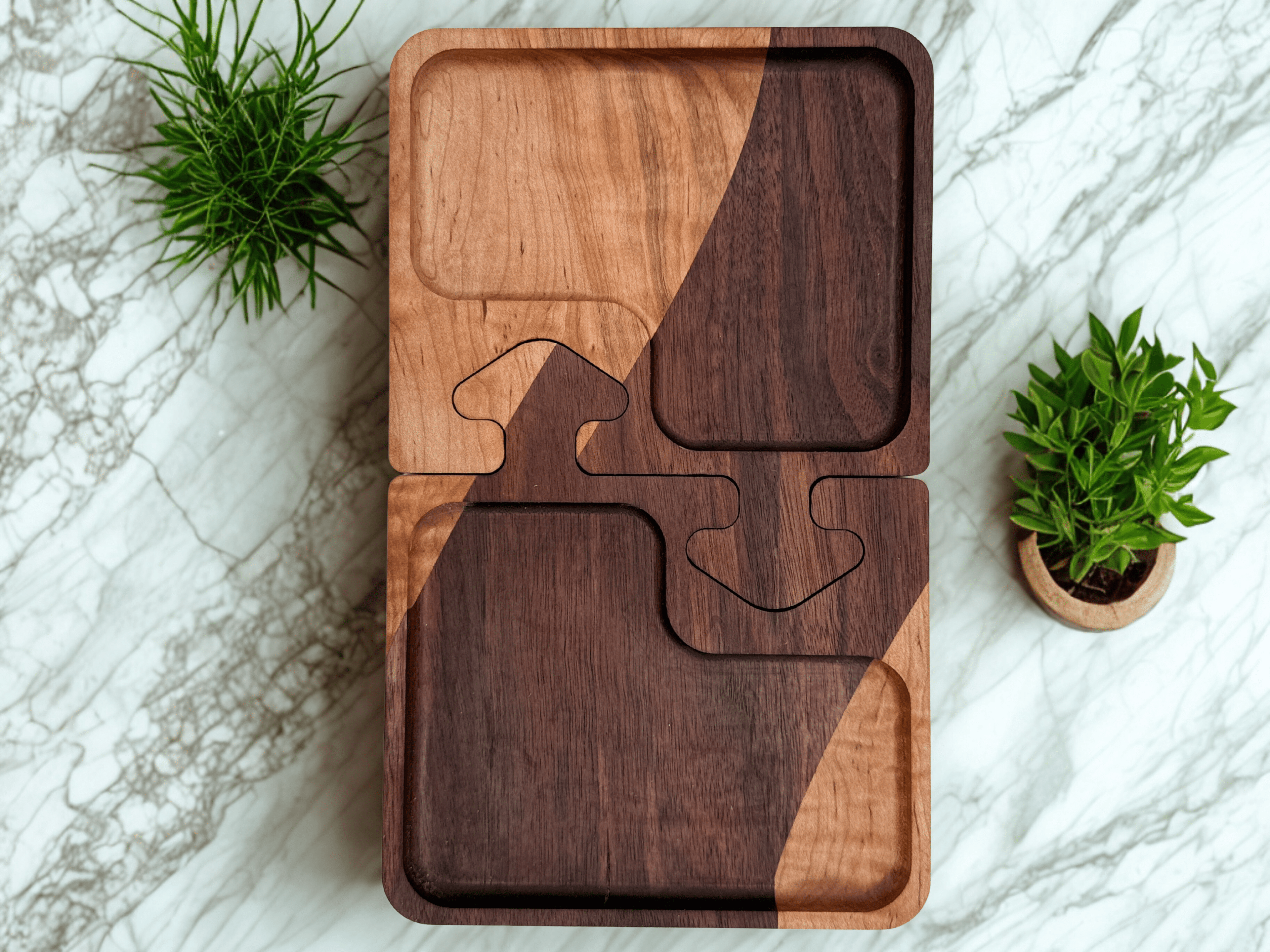 Puzzle Catch - All Tray - NW Timber Studio