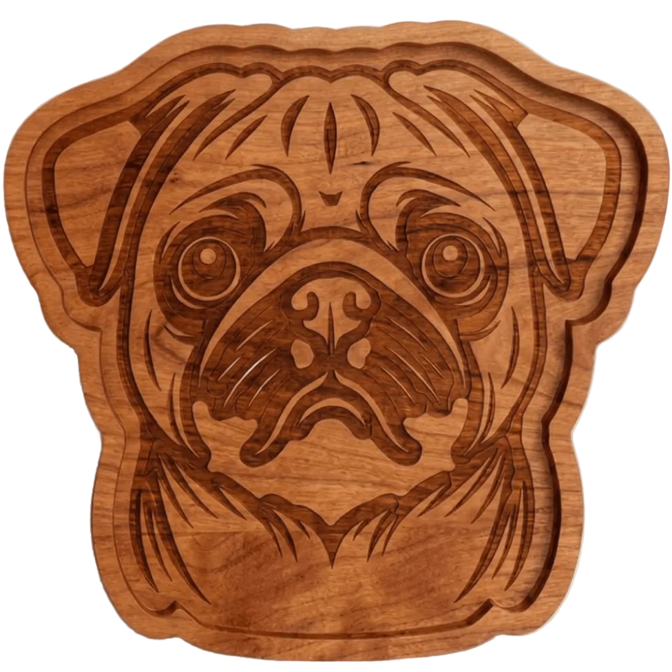 Pug Catch-All Tray - NW Timber Studio