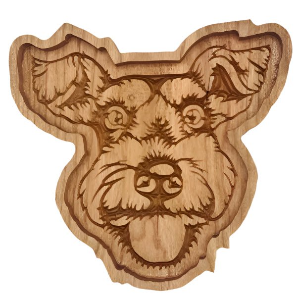 Schnauzer Catch - All Tray - NW Timber Studio