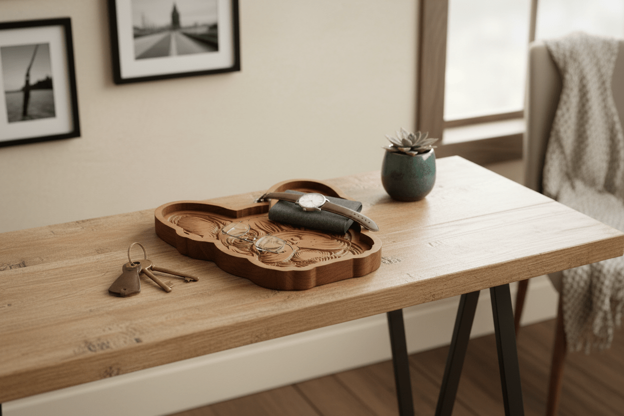 French Bulldog Catch - All Tray - NW Timber Studio