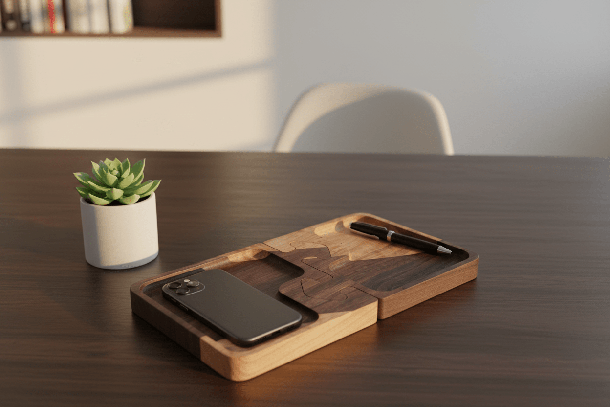 Puzzle Catch - All Tray - NW Timber Studio