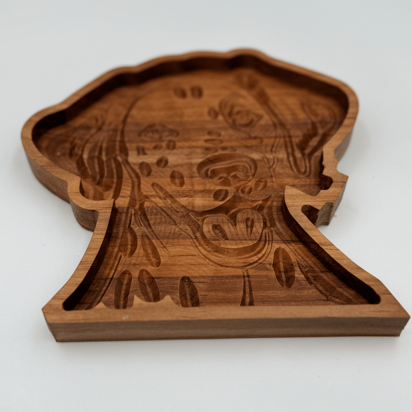 Dalmatian Catch - All Tray | Solid Cherry Wood - NW Timber Studio