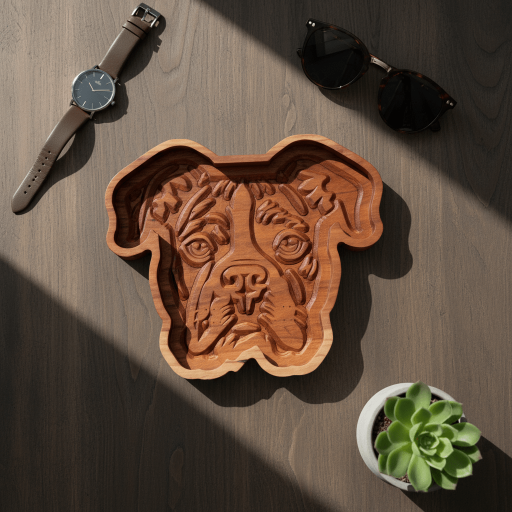 Boxer Catch-All Tray - NW Timber Studio