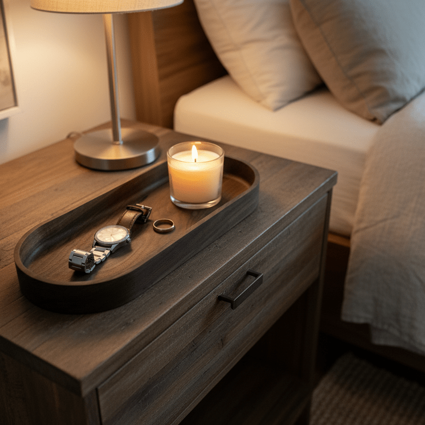 Black Walnut Everything Tray - NW Timber Studio