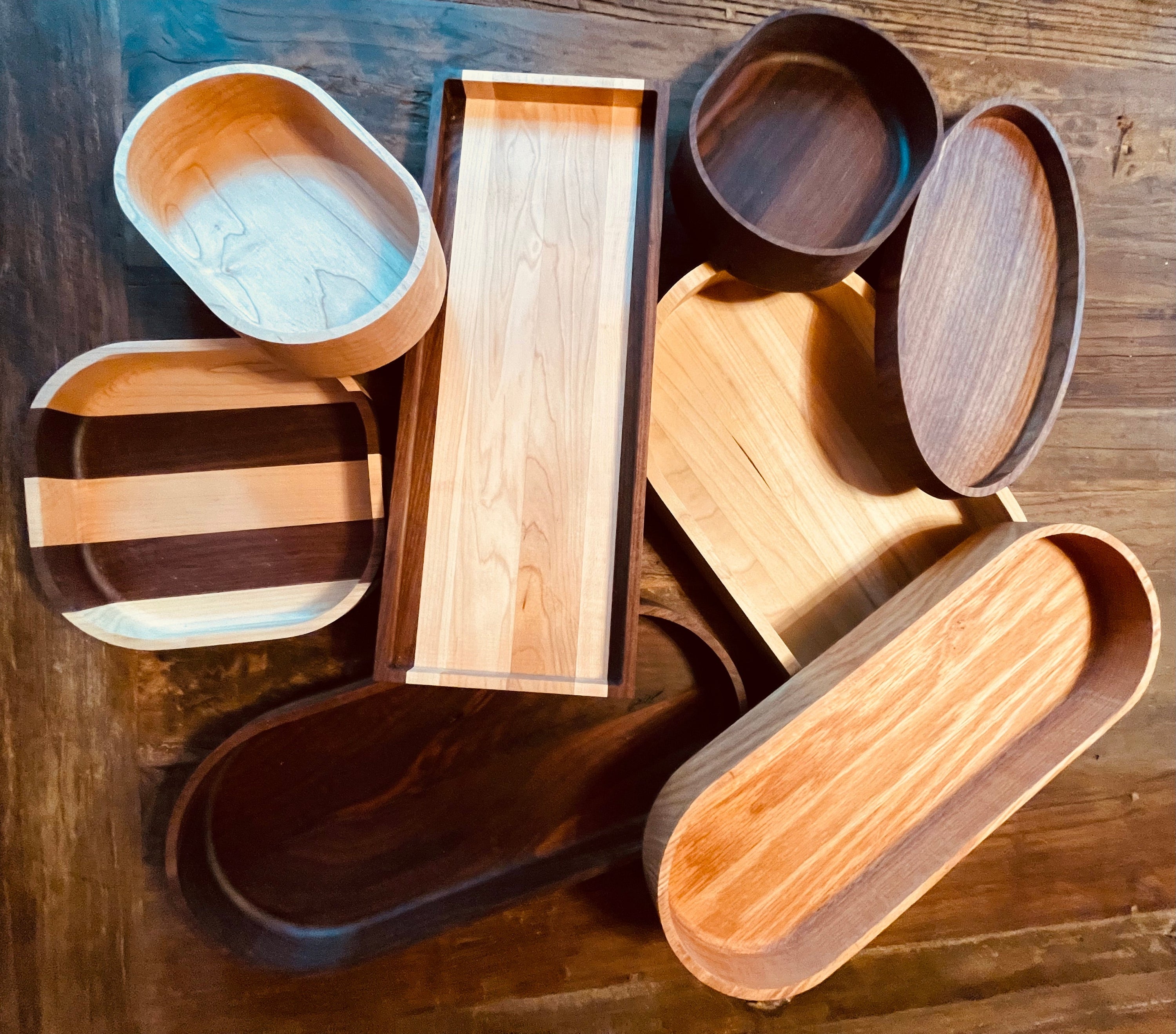 Wooden Bowls and Trays - NW Timber Studio