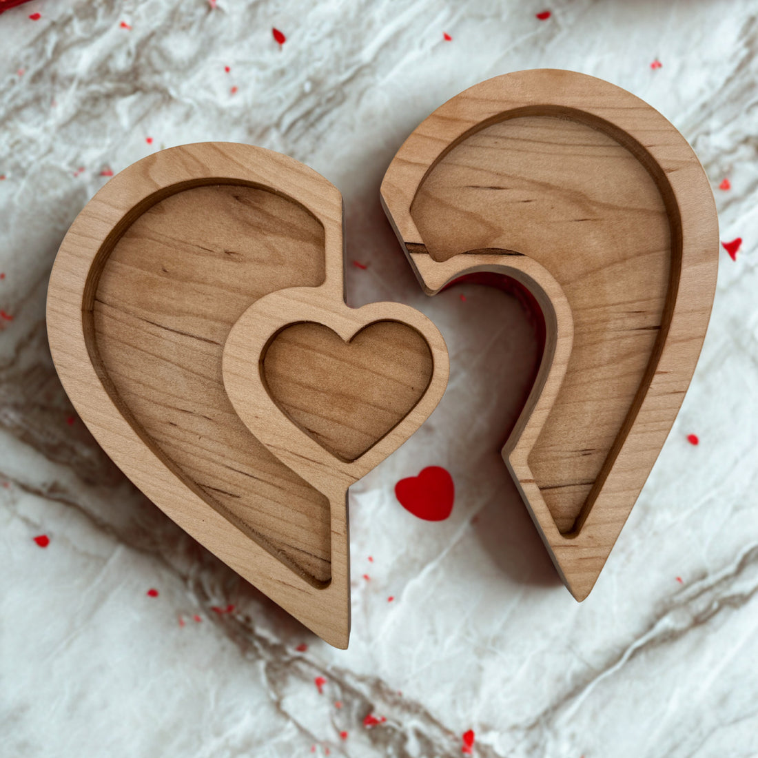 Valentines Puzzle catch all tray