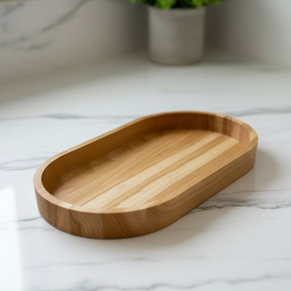 Poplar Wood Bowl Large