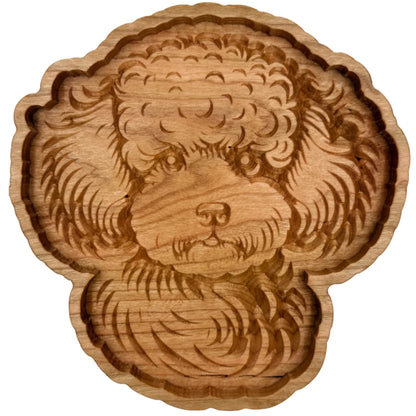 Bichon Frisé Catch-All Tray - NW Timber Studio