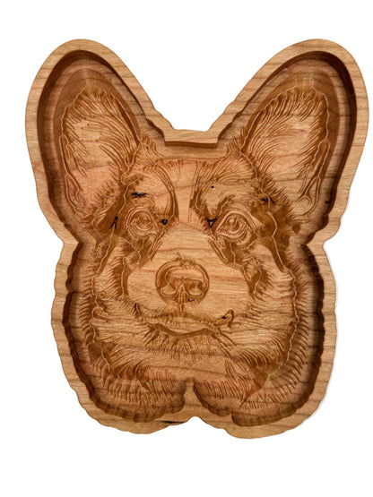 Corgi Catch-All Tray V2 - NW Timber Studio