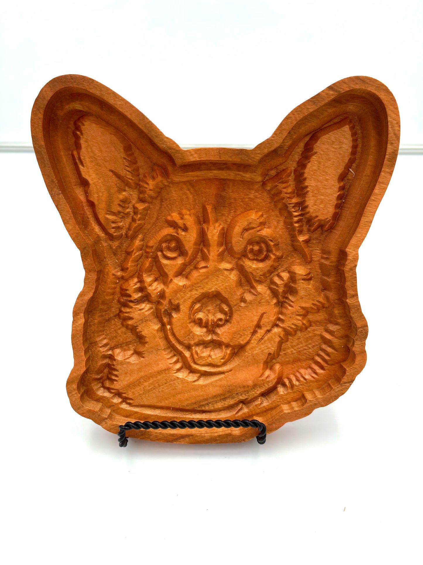 Corgi Wood Catch All Tray