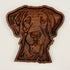 Back Lab catch all tray Black Walnut wood