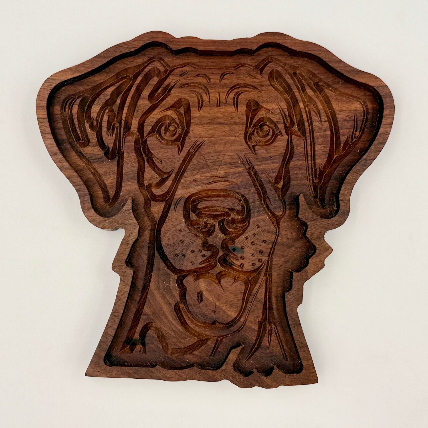 Great Dane Catch - All Tray Black Walnut - NW Timber Studio