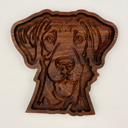 Great Dane Catch - All Tray Black Walnut - NW Timber Studio