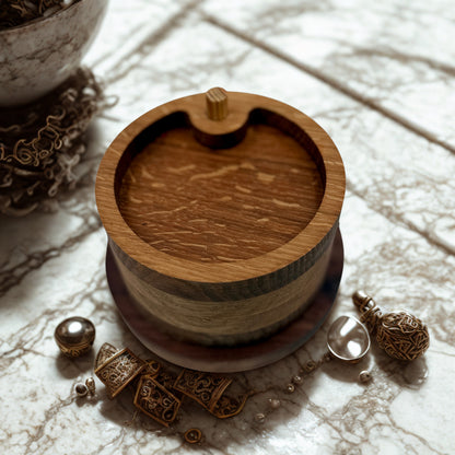 Stacking Wooden Jewelry Organizer