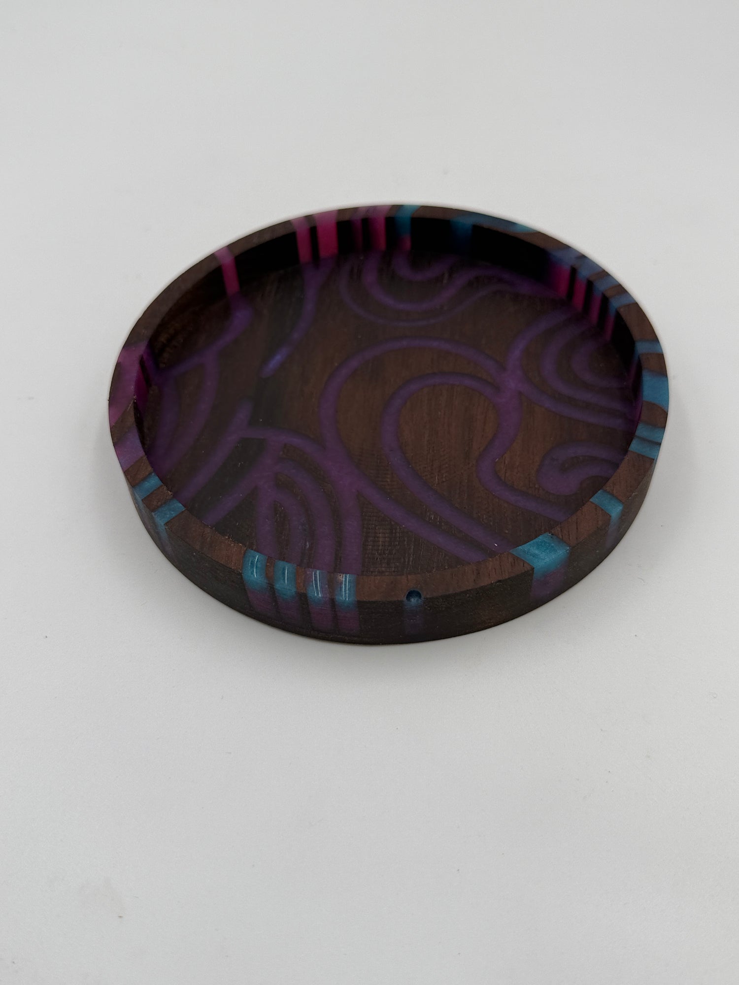 Mosaic Collection: Black Walnut Lines