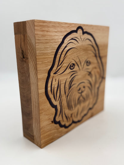 Golden Doodle Desk/Wall Art