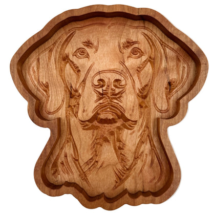 Vizsla Catch-All Tray Cherry Wood - NW Timber Studio