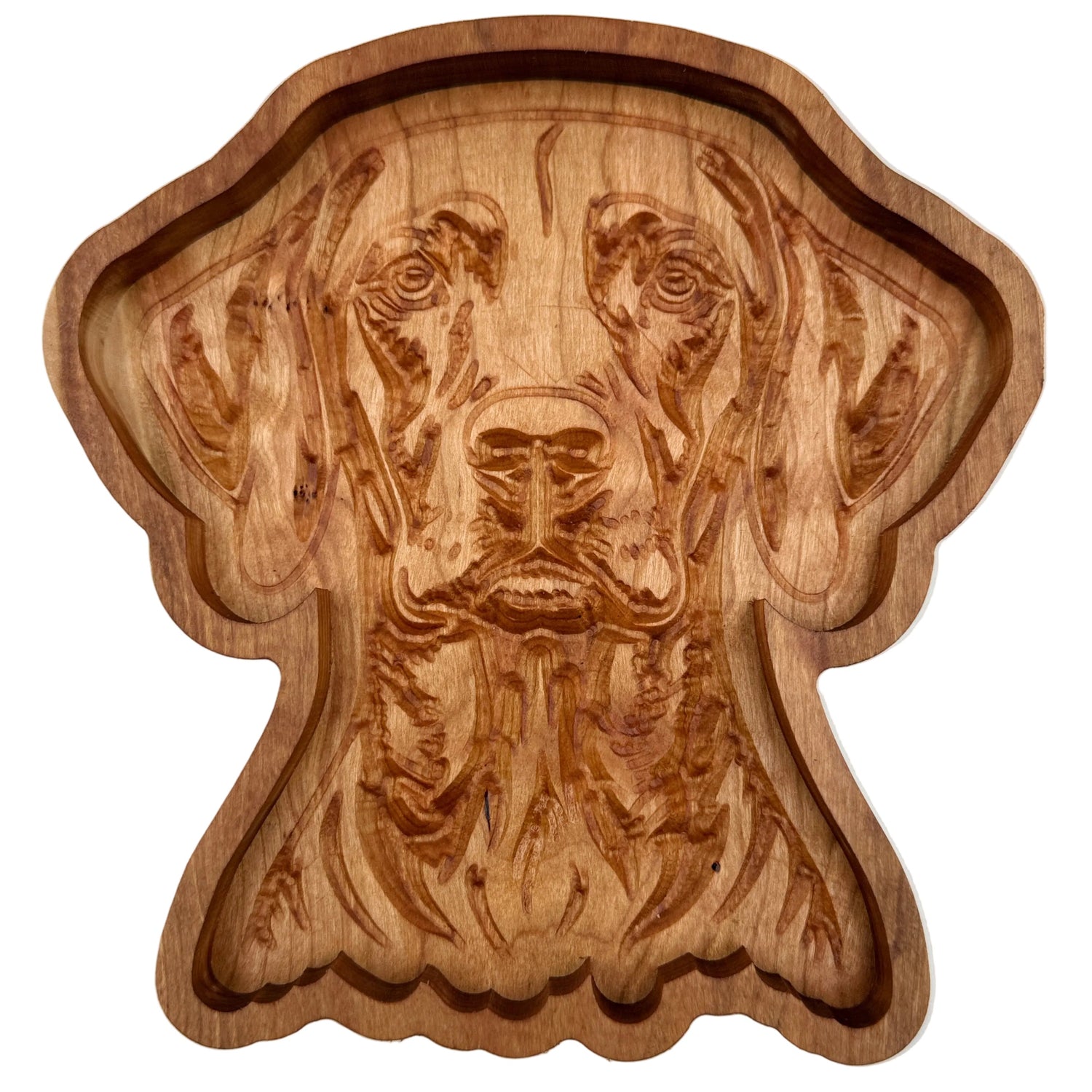 Vizsla Catch-All Tray Cherry Wood II - NW Timber Studio