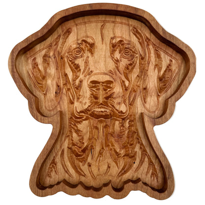 Vizsla Catch-All Tray Cherry Wood II - NW Timber Studio