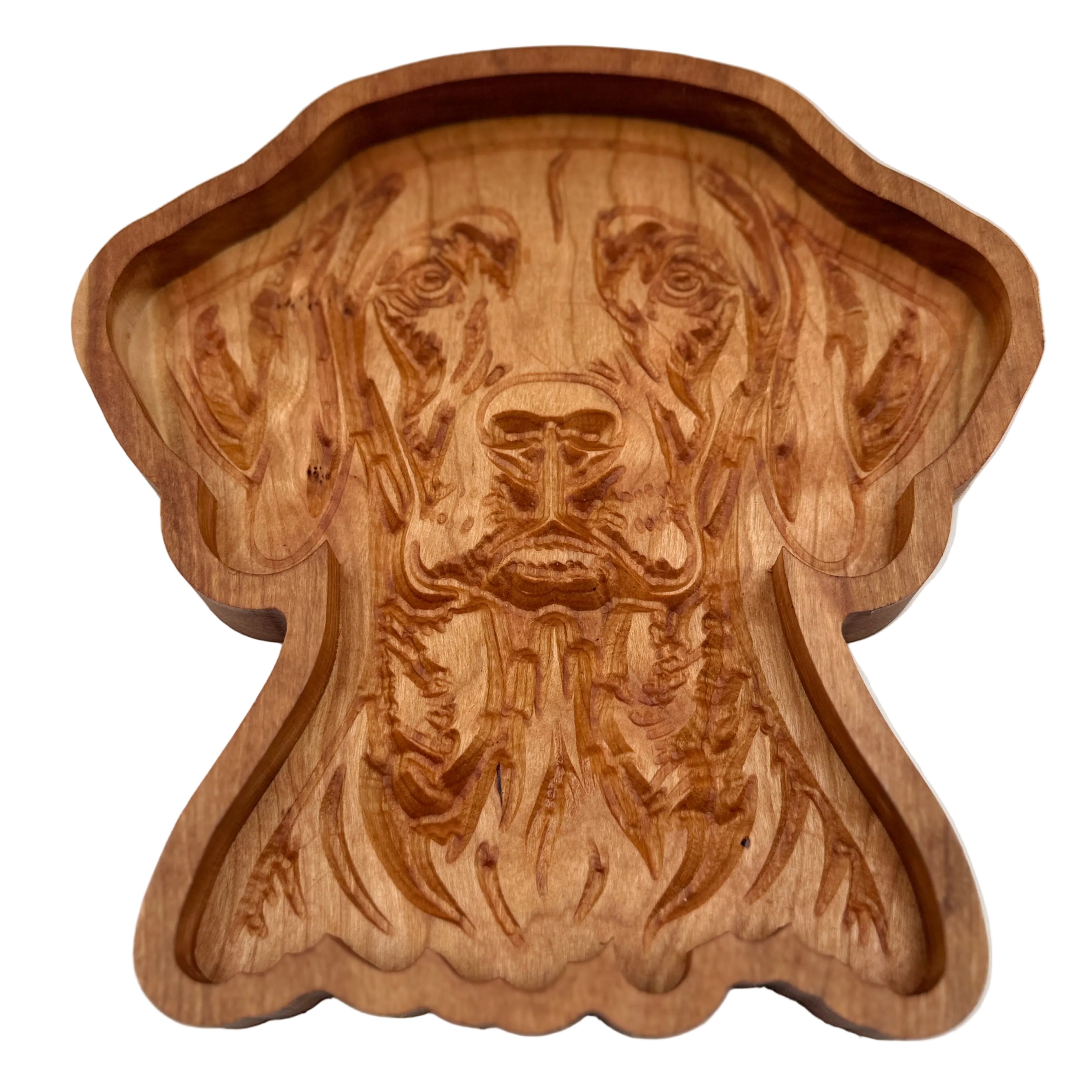 Vizsla Catch-All Tray Cherry Wood II - NW Timber Studio