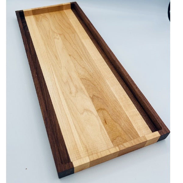 Black Walnut and Maple Catch All Tray.