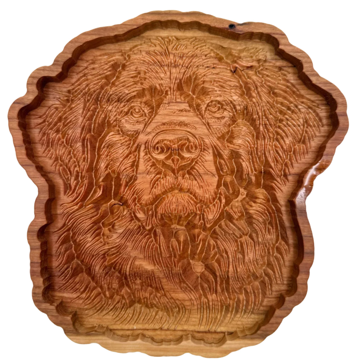 Newfoundland Catch-All Tray Solid Cherry Wood - NW Timber Studio