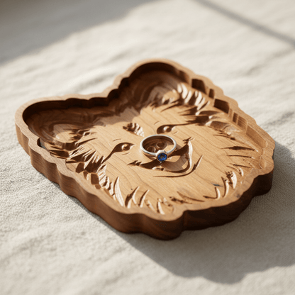 Pomeranian Catch-All Tray - NW Timber Studio