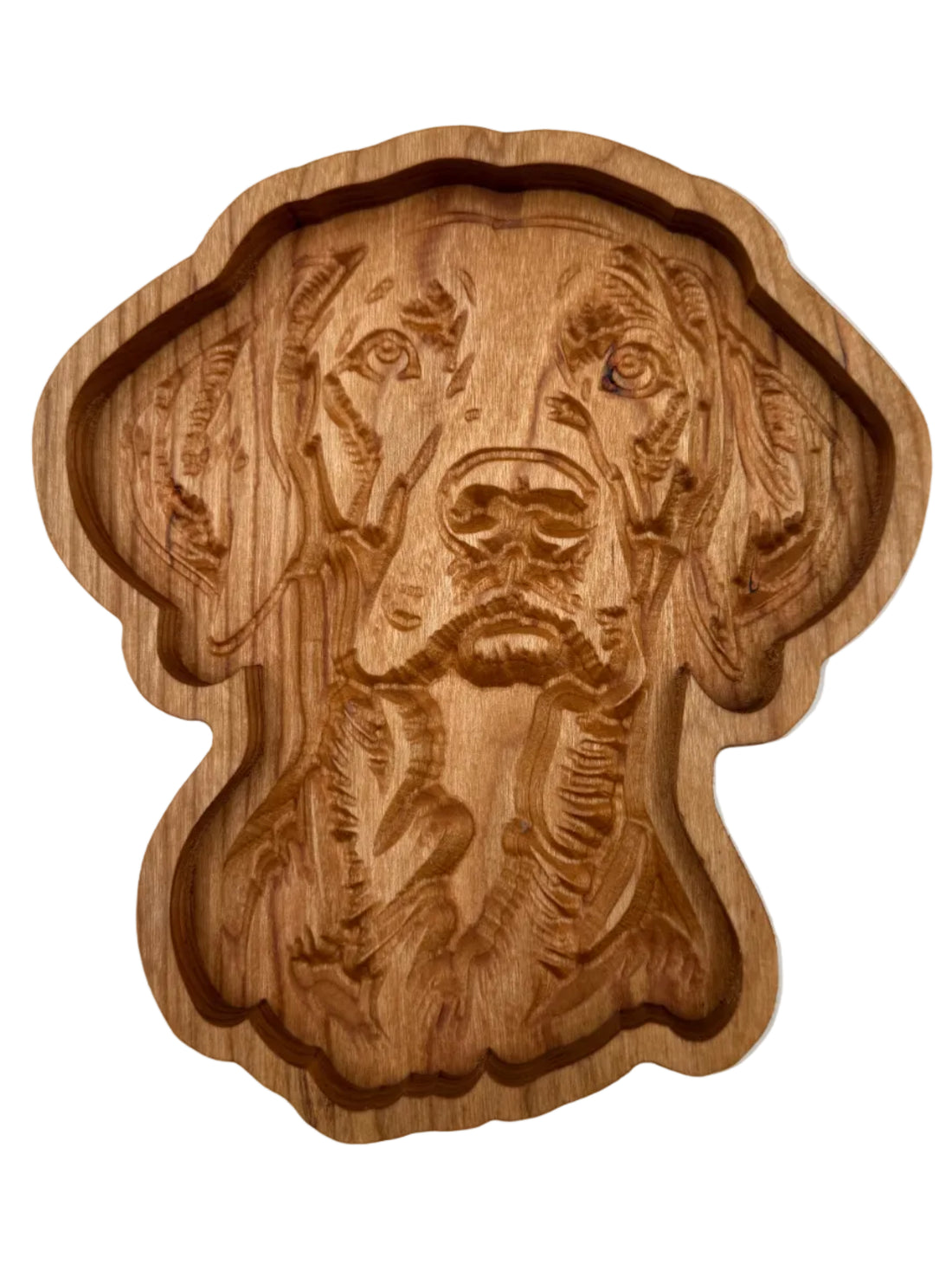 Weimaraner Catch-All Tray - NW Timber Studio