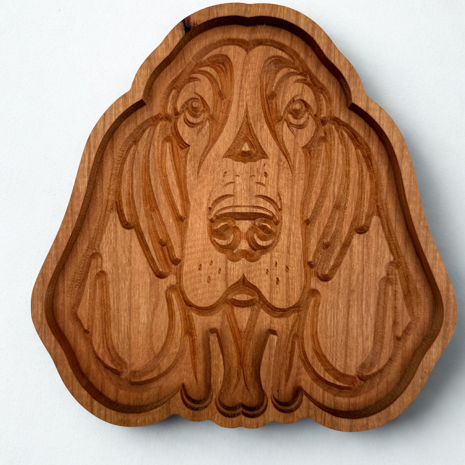 Basset Hound Catch-All Tray