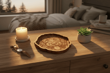 Goldendoodle Catch-All Tray V2 - NW Timber Studio