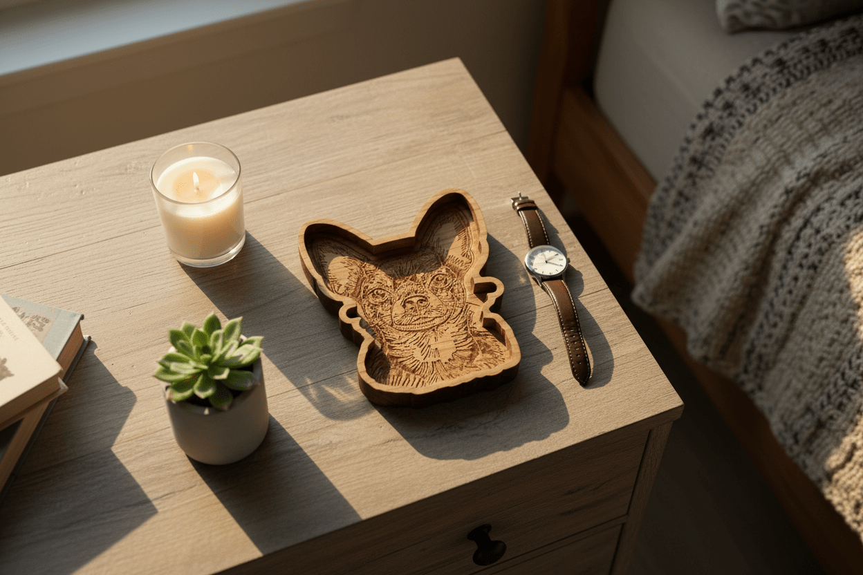 Chihuahua Catch-All Tray - NW Timber Studio