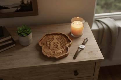 Saint Bernard Catch-All Tray - NW Timber Studio