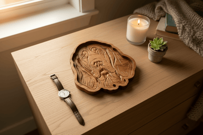 Bloodhound Catch-All Tray - NW Timber Studio