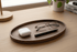 Black Walnut Oval Everything Tray - NW Timber Studio