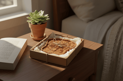 Pug Catch-All Tray solid cherry wood - NW Timber Studio