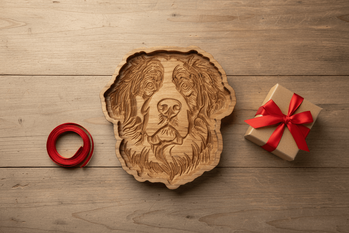 Saint Bernard Catch-All Tray - NW Timber Studio