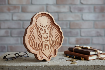 Poodle Tray - Boxer Ad Style